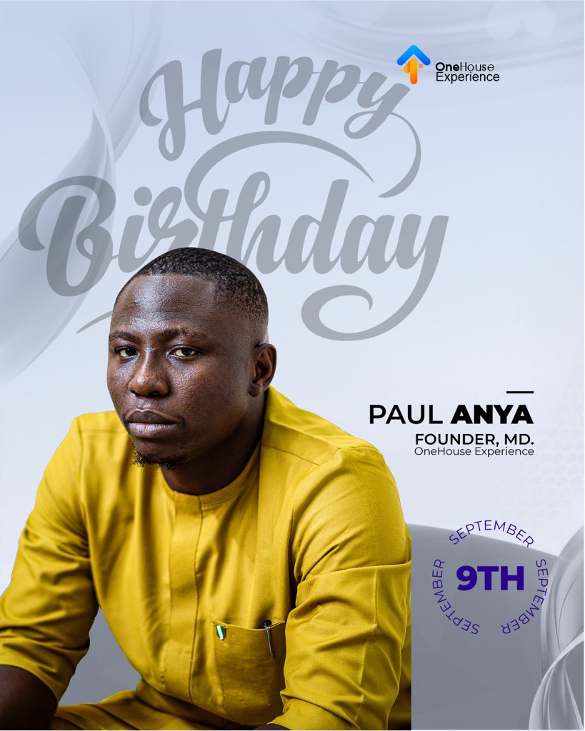 onehouseng's tweet photo. Happy Birthday to the visionary behind OneHouse Experience.
Diligent. Creative. Relentless. We are grateful to learn from and work with you.
Have an amazing year, Boss.
@rulesofmanageme
#HappyBirthdayBoss #OneHouseExperience https://t.co/CkFFVVpCJD