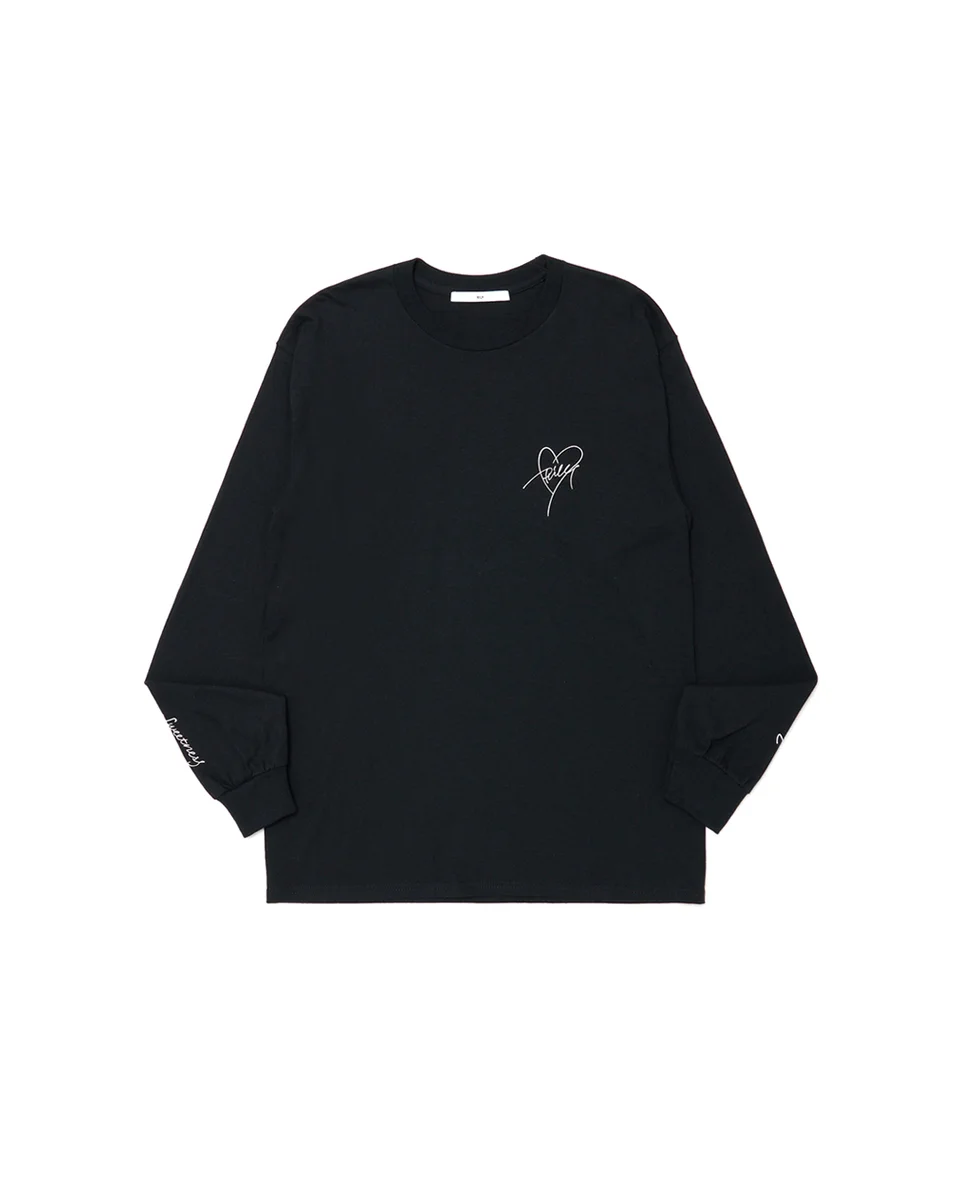 今市隆二 RILY Heart Logo LS Tee BLACK Lサイズ VERTICAL_GARAGE on X: 
