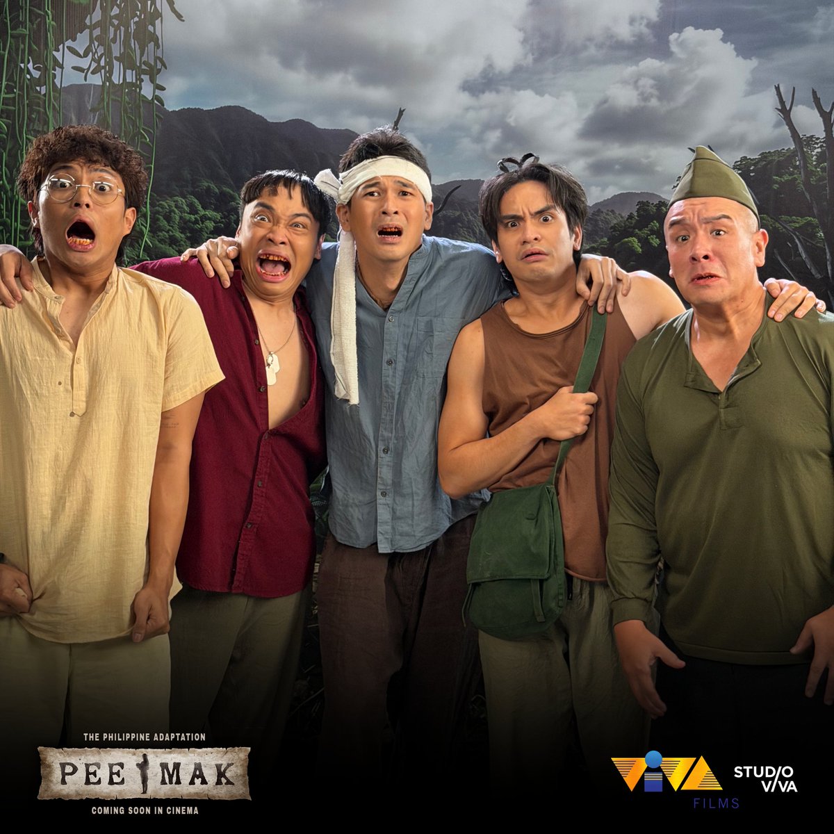 StudioVivaPH's tweet photo. Ready na silang patawanin, takutin at pakiligin kayo! 

#PeeMakPH, starring Wilbert Ross and Bea Binene, directed by Direk Victor Villanueva, DGPI. 🎬

This October 14 in cinemas! 🍿

#PeeMakPH
#BeaBinene
#WilbertRoss https://t.co/YlwB4jnaUx
