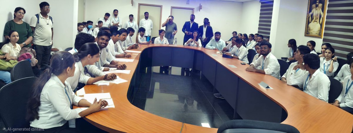 AkhilNavik's tweet photo. Students from MES Garware College of Commerce, Pune visited Seafarers Club, JNPA as part of their industrial visit. The students gained valuable insights into seafarers’ welfare, port operations, and maritime activities. @JNPort @dgshipping_IN https://t.co/sK9JaO1ljN
