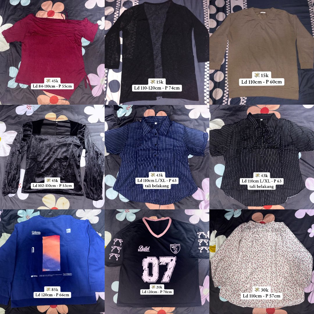 jayalvrez's tweet photo. WTS PRELOVED &amp; NEW

🍊oren dan gratis ongkir - tangerang
💸split pay only!
💌dm untuk detail

kemeja stripe salur trillion biru crewneck rajut sweater sweatshirt blouse sabrina top yejin floral korean casual eliora top shoulder kaos balet football garnier hair color cranberry red https://t.co/m9lRcOBfCb