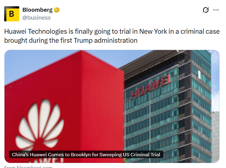 loong_of's tweet photo. 欲加之罪，何患无辞。Huawei has pleaded not guilty to all charges. Having already lost the US market, what does it have to do with the US? The US has cut off its access to chips, operating systems, Google app services, removed Huawei's 5G base stations, banned Huawei phones and autonomous driving systems, and even forced Canada to illegally detain Huawei's Meng Wanzhou. Therefore, Huawei is simply defending its honor, refusing to smear, slander, and coercion.

However, Huawei has not been defeated. Instead, it has broken through technological and market blockades step by step, creating a commercial miracle, building a fully domestically produced hardware manufacturing system and software ecosystem, and driving Nvidia out of the Chinese market in the field of high-end chip design and manufacturing.

If the US wins, it will establish the expansion of US dollar clearing jurisdiction, significantly increasing the criminal risks for other global technology companies and providing a bad precedent for US extraterritorial criminal jurisdiction over global technology companies.

If Huawei wins, it will thwart the excessive expansion of US jurisdiction over global technology companies and defend the boundaries of normal commercial competition among technology companies.