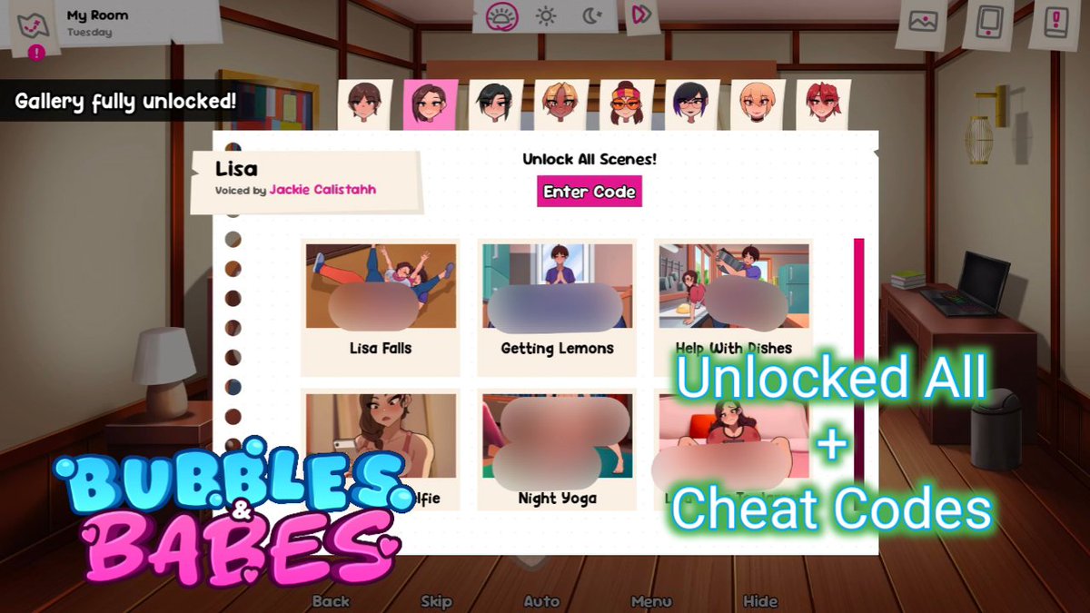 DBZMods5's tweet photo. Bubbles And Babes APK v0.17 (MOD, Gallery Unlock Code) for Android

DOWNLOAD 👇

🔗 Link 1

https://t.co/JswKh8tbWV

🔗 Link 2

https://t.co/Hdqdd74EQI

👍 Follow for more Updates on Games like this.

#BubblesAndBabes #ModApk #GalleryCode #CartoonGame #ParodyGame #VisualNovel https://t.co/9mN0ToAjyt