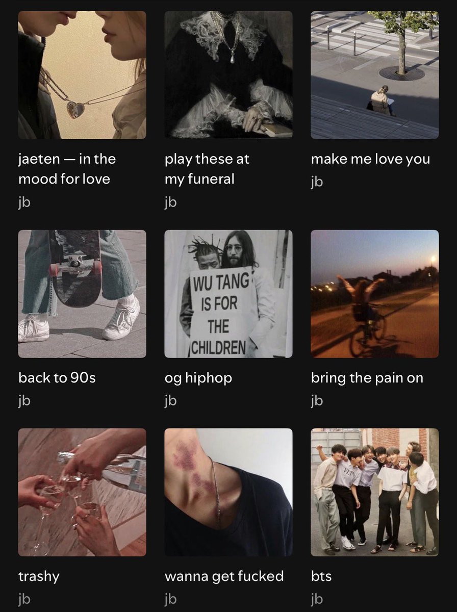 kmbnnnn's tweet photo. เราชอบจัด playlist ใน spotify ชอบ algorithm ของมันอ่ะ เวลาเปิด playlist อะไรแล้วกด smart shuffle มันจะสุ่มเพลงอื่นที่ใกล้เคียงกับเพลงที่เราจัด playlist ไว้ด้วย หลายครั้งก็เจอเพลงใหม่ ๆ ดี ๆ เยอะเลย 🥹 https://t.co/9yiM2Rme54