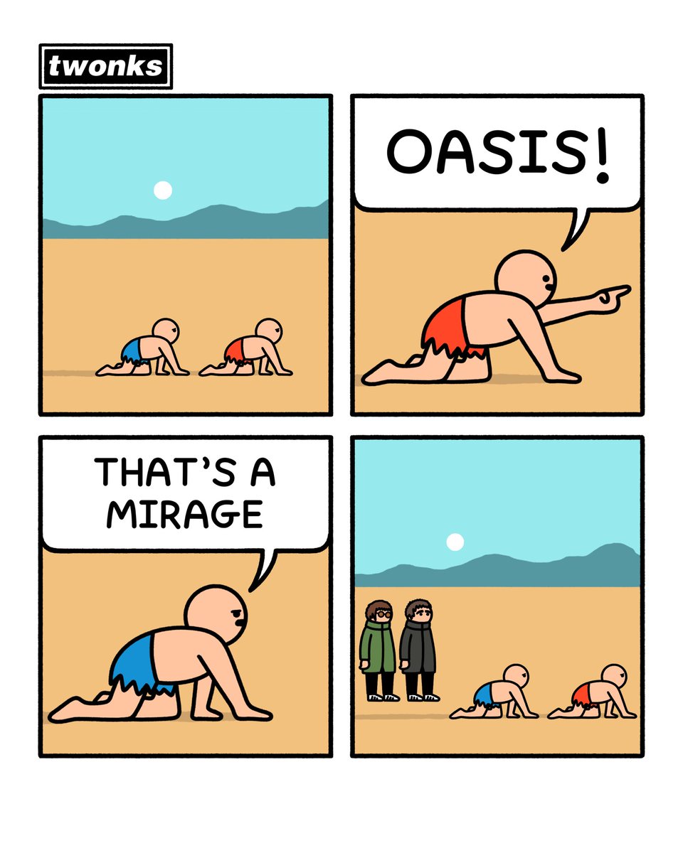 twonkscomics's tweet photo. Oasis https://t.co/vQahYe5To6