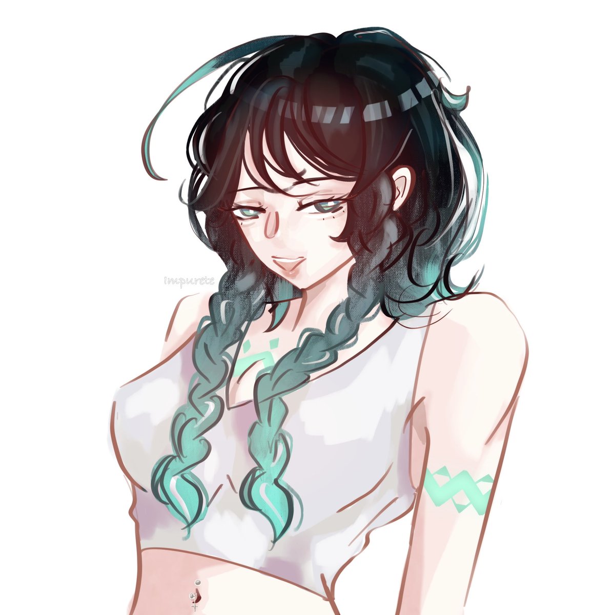 Impureteali's tweet photo. I’m crazy about this author and their fem! #Venti 🛐🛐🛐

I also did a little drawing🤏🏻 https://t.co/8IZX3iYAWy