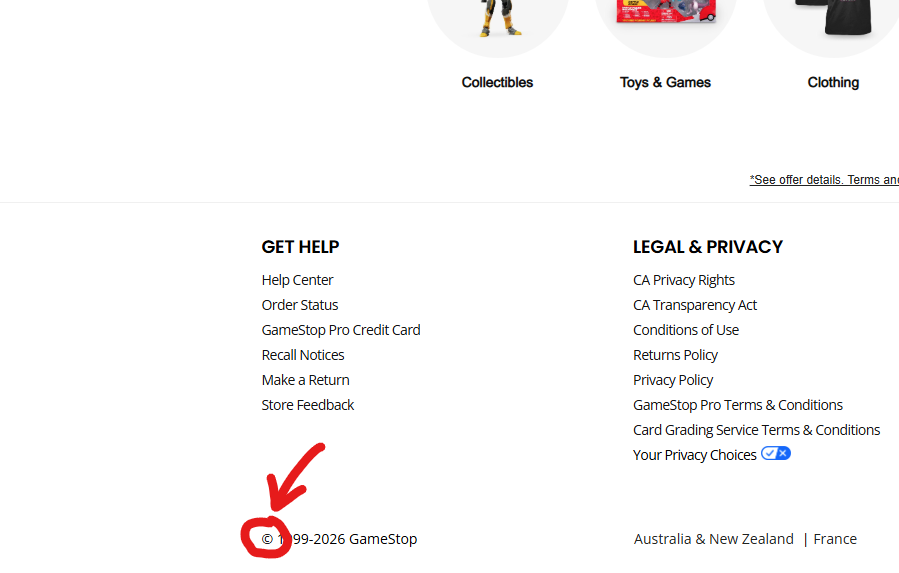 RHKeyboardCat's tweet photo. Yo isnt this CRAZY?? READ Gamestop has an easter egg on their site of a MEME? 

If you scroll to the bottom of their website and click on the copyright "©" sign, keyboard cat pops up????  

Gamestock connected to one of the biggest memes we have had OAT!

https://t.co/RELFJCUAan https://t.co/J1pAdaGRwo