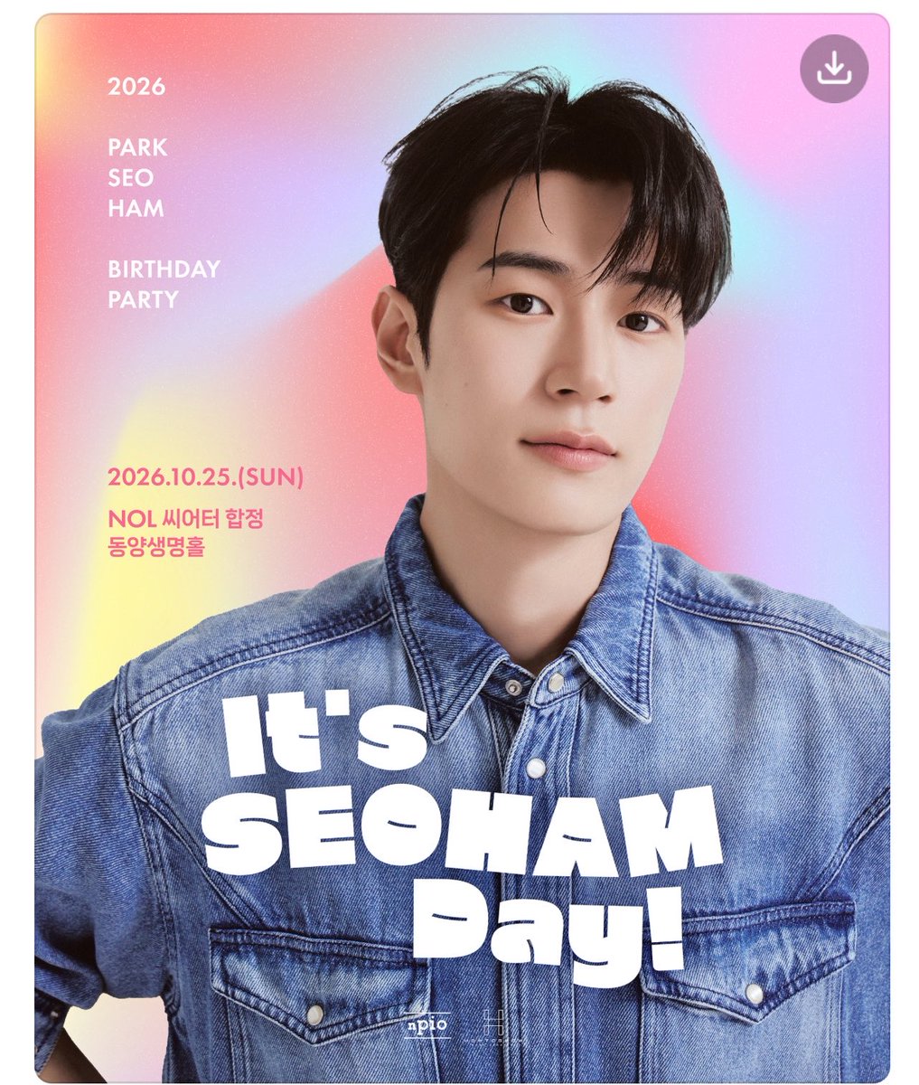 lovecutego's tweet photo. 박서함 팬미팅 양도
It’s SEOHAM Day
2026.10.25
2pm：왼블 1층 1열 X 
7pm：중블 1층 7열 1X 

DM or kkt
박서함 양도

https://t.co/foSZvP5n2z https://t.co/2JVyj5PnFt