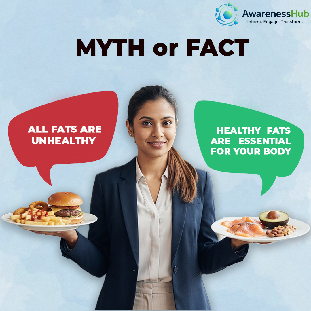 AwarenessHubMGF's tweet photo. Nutrition advice is everywhere, but not everything you hear is a fact.
Swipe through, know the facts, and make smarter food choices.
Trust science, not trends.

#NutritionMyths #NutritionFacts #HealthyEating #Wellness #FoodFacts #HealthyChoices #HealthAwareness #TrustScience https://t.co/4MmkTqDyZc