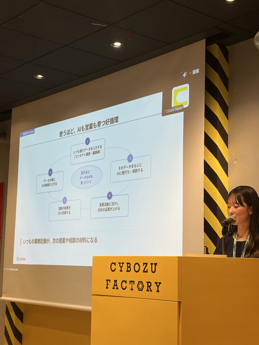 hastur_kato's tweet photo. 顧客提案にkintone MCPをフル活用
ナレッジが溜まっていく仕組みづくり大事だよね

#JMBC https://t.co/805qYKSF73