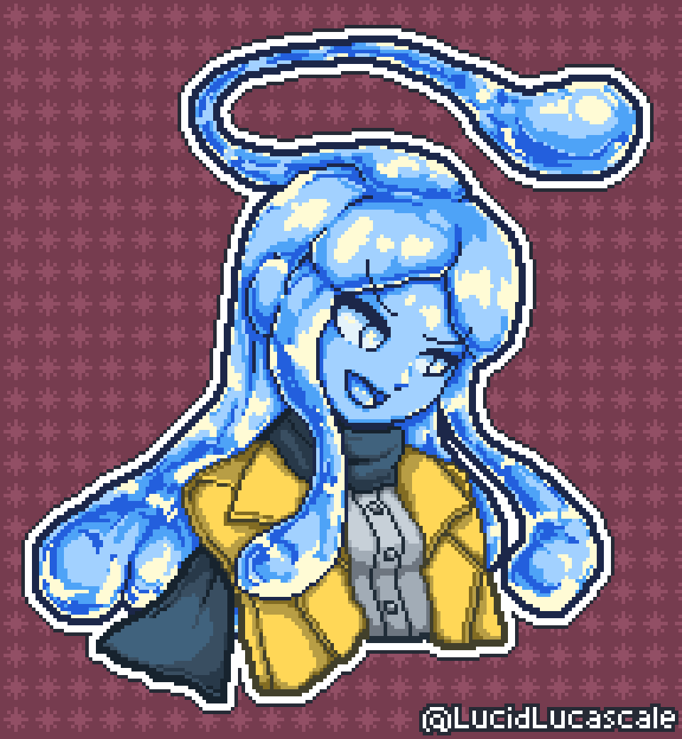 LucidLucascale's tweet photo. Experimenting with an Artstyle. I enjoyed the process overall.

#pixelart #ドット絵 https://t.co/r7z8FDkc1I