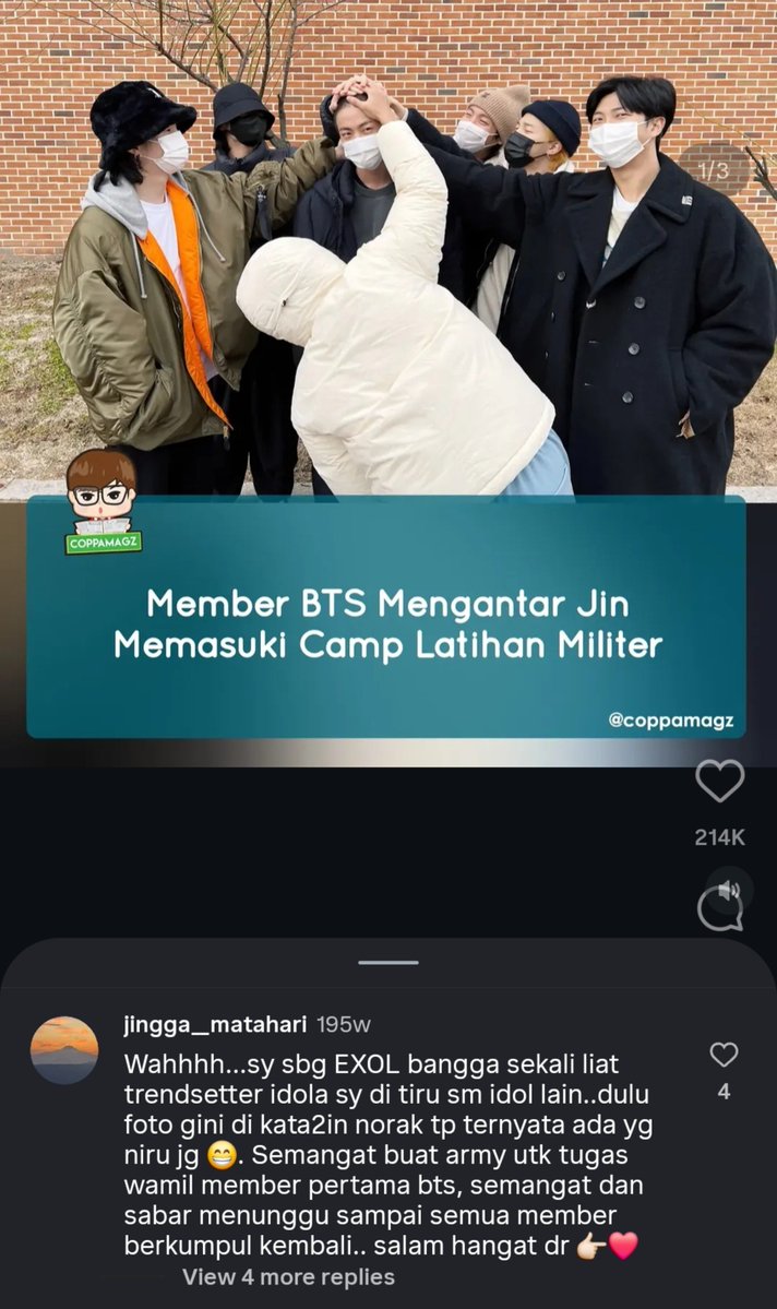 bamtan112's tweet photo. @poxlavons @simpangsieurr nih gw kasih bukti, jangan putar balikkan fakta gitu lah. Komennya sampe tembus 13k cuma perkara megang pala botak, sealay itu si exol 🤢 https://t.co/AjumlaKRFY