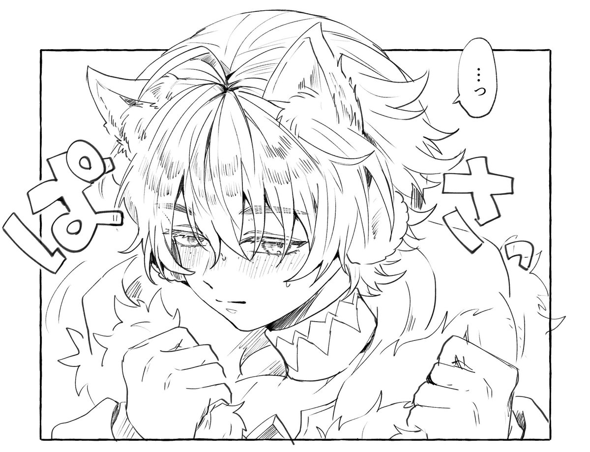 subsaku4's tweet photo. 犬耳生えアリョくん落描き🐾 https://t.co/dZQRmfykMj