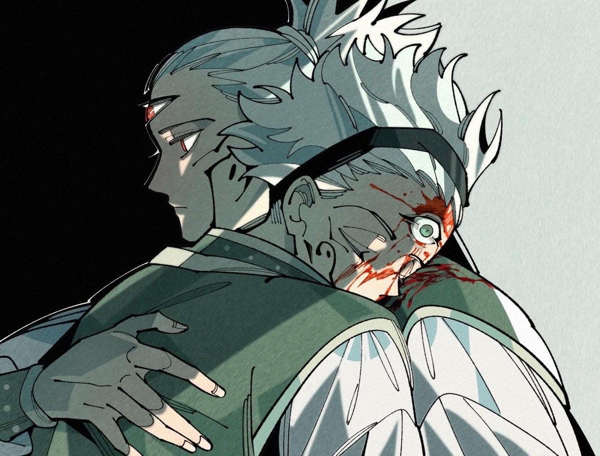 mortal_blade_'s tweet photo. 1 year of jjk modulo 💚 https://t.co/LkURCVg64l