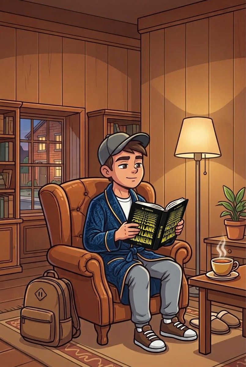 DrogaDo1BTC's tweet photo. Ostatni miesiąc to u mnie mocne zgłębianie tematów rozwoju i finansów. Wpadł mi w ręce „Fastlane Milionera” i nieźle namieszał mi w głowie.
Brutalnie weryfikuje dogmat o czekaniu 40 lat na procent składany. Daje do myślenia, jak inaczej podejść do budowania kapitału i wolności 🧠 https://t.co/U2yElMoRms