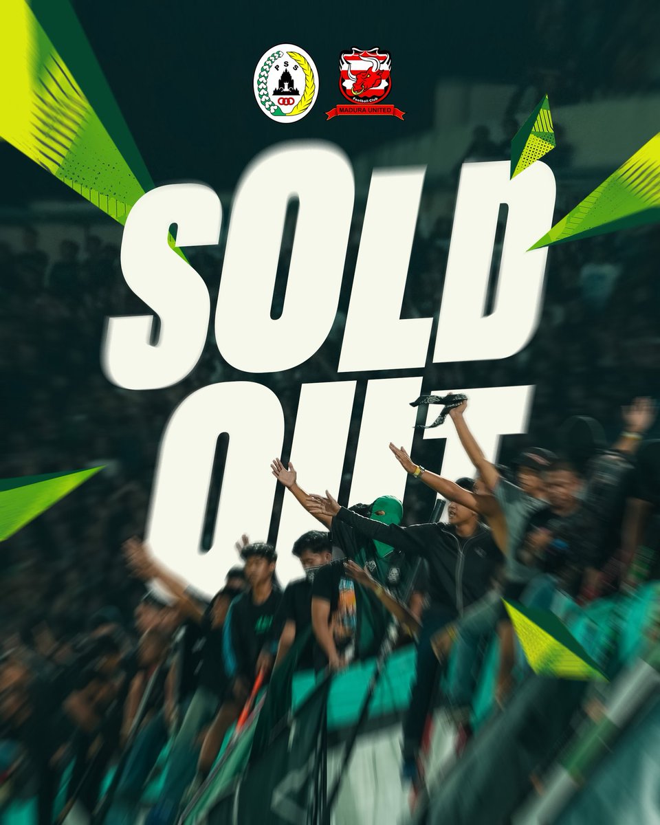 PSSleman's tweet photo. Tiket laga melawan Madura United akhir pekan nanti telah terjual habis.๐
Sampai jumpa di Maguwoharjo!
#PSS #COSE #PSSvsMDR https://t.co/wRMbuWbxJb