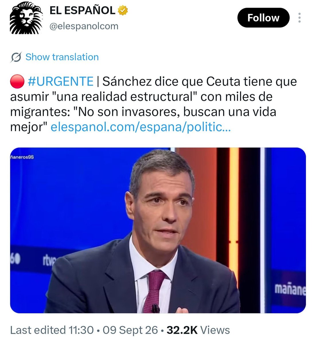 ArChinijo's tweet photo. La organización criminal, #LoPesoe, rinde Ceuta a Marruecos. Melilla calienta en la banda.
Canarias soporta desde hace años la invasión como una gota malaya.
Silencio. https://t.co/PLsMFfxud3