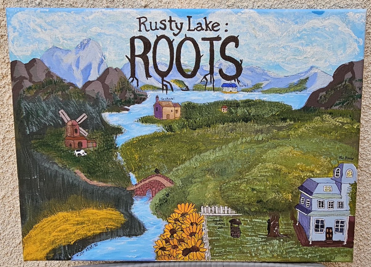 Wizzy2314's tweet photo. The past is never dead it's not even past 
Rusty lake: ROOTS
By me @rustylakecom 
Im a big fan of your games i wish you tons of love and happiness! Thank you for making our brains work hehe https://t.co/UJ15BOkL5d