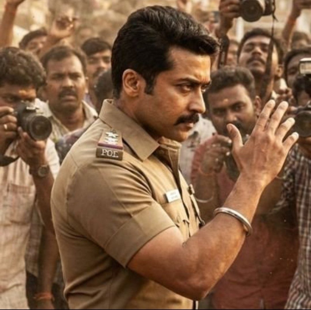 Jayakrishnan_x's tweet photo. Coincidence at its peak😁

Both of us are playing as Cop in our next movie 😎😌
#Scene #Suriya https://t.co/krpO8v2x9u