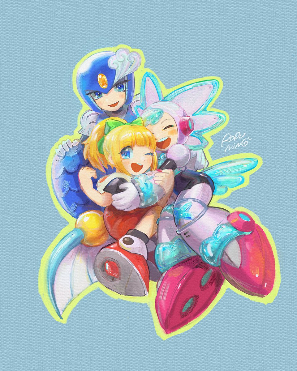 ropuning_r's tweet photo. MEGA GIRLS https://t.co/7CIE5tQAAO