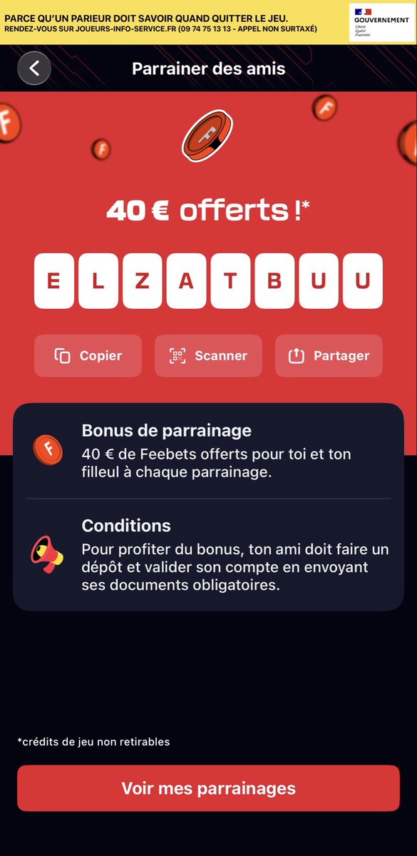 Pingouin2Lux's tweet photo. @Betclic Si quelqu’un veut ouvrir un compte Betclic j’ai un code 
40 euros chacun ça vaut le coup
#FeebetsBetclic https://t.co/4NccLbEWJX