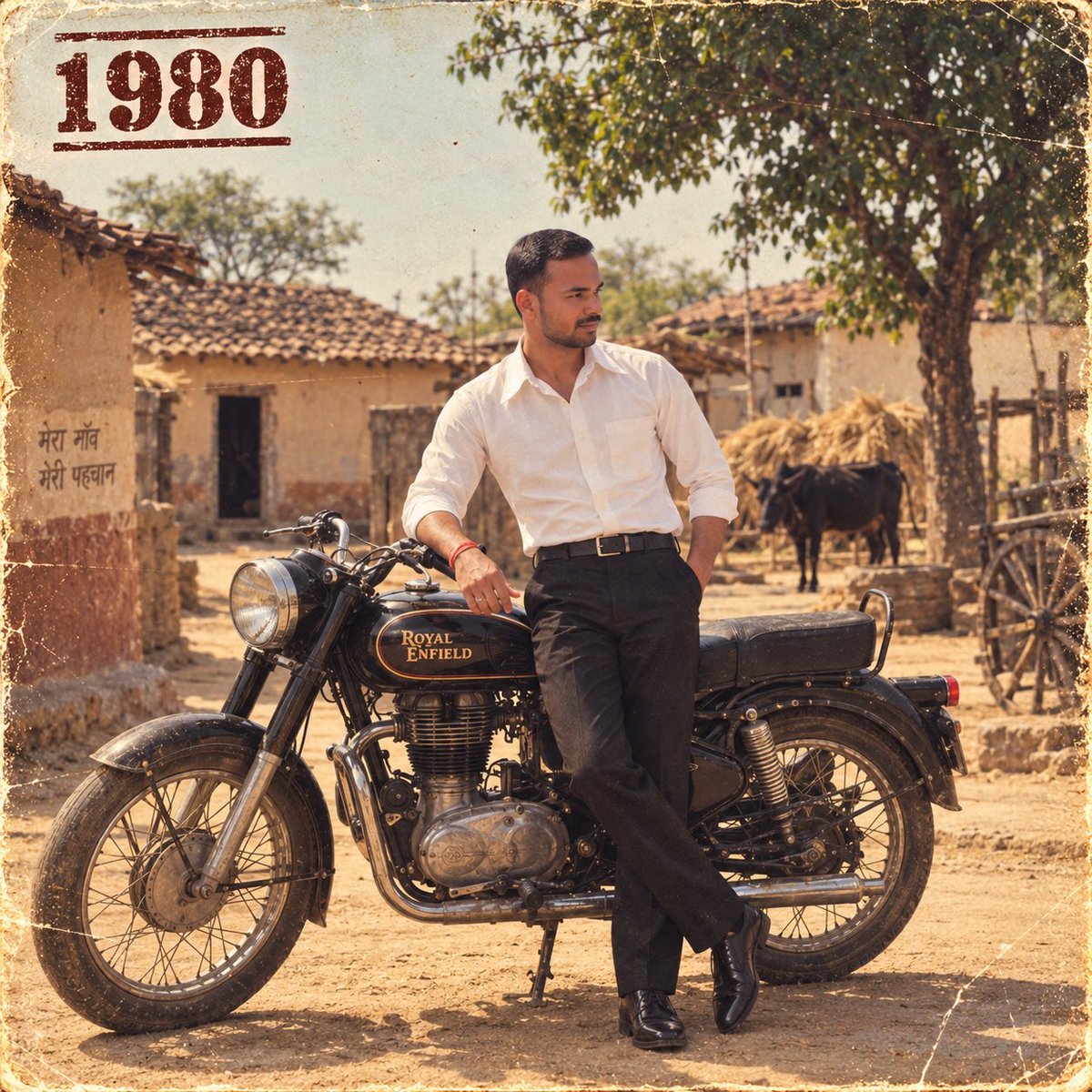 rahuldevahirwar's tweet photo. The 1980s vintage filter is going viral! You should also create your own image with ChatGPT and share it on your story. https://t.co/qXhbWfg1Gv