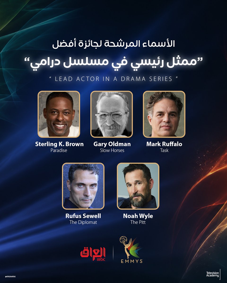 mbciraqtv's tweet photo. يا عشّاق الدراما… ورّونا اختياراتكم. 👀🏆
مين بيفوز؟
#MBC_العراق
#Emmys https://t.co/fAEaCP7W2R