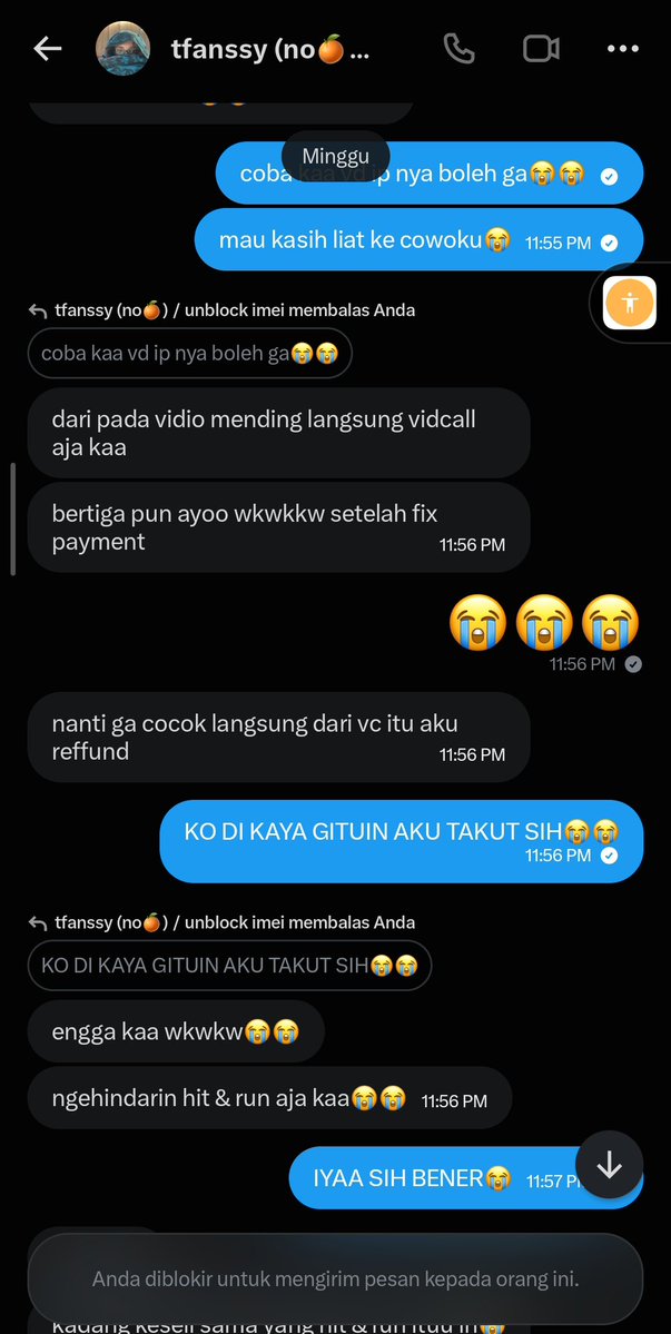 chewyoonss's tweet photo. wts ip wts iphone
hati-hati penipu penjual ip
nama akun tfanssy @lolypolysurf udh gnti usn 172x

bank BCA 0420770782
rizki diwa ragil
norek yg berbeda tapi satu org yang sama

jejak bersih di sb, masih aktif ngepost sampe sekarang, tolong bantu rt takut banyak korban selanjutnya. https://t.co/f9VRXlYQGW