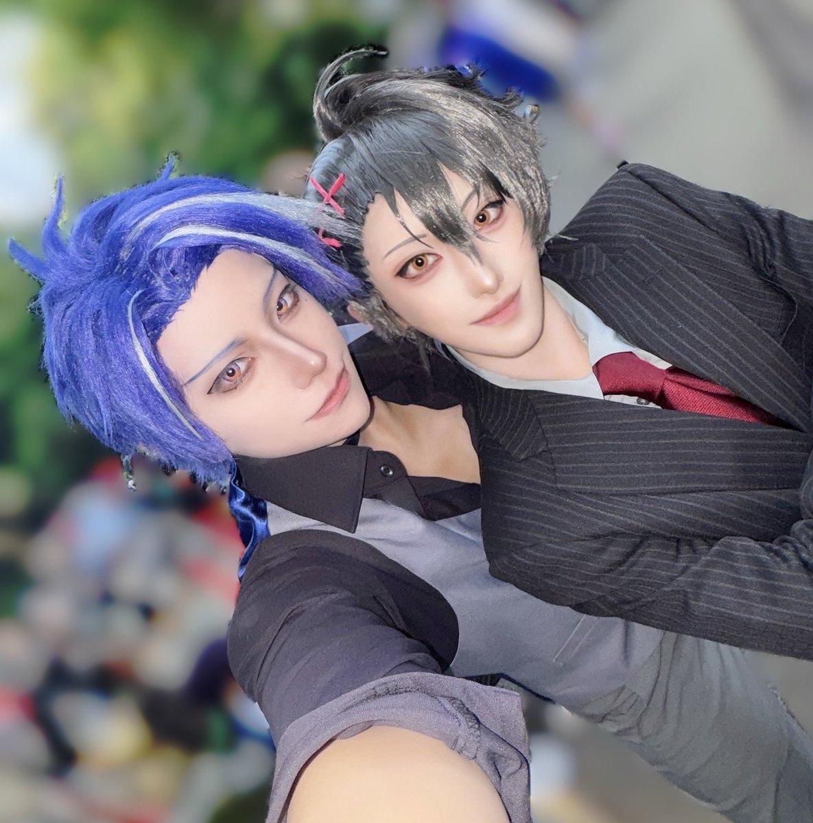 nikudaisuki_cos's tweet photo. ⚠︎︎Cosplay atnr 🌙❌

生まれてきてくれてありがおおお！！！
祝ってやるゲストの🌙で可愛い❌と2ショ頂きました https://t.co/tRKlzCtw5t