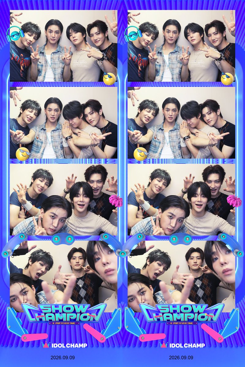 thekpop2Of's tweet photo. 📸 쇼챔네컷 OPEN

쇼챔 포토부스에 등장한
#TNX

네 컷에 담은
오늘의 특별한 순간 📷

오직 쇼챔에서만 풀리는
초특급 한정판 비주얼💥

지금 바로 확인하러 챔챔챔 🏃‍♂️

@ALLTHEKPOP
@idolchamp1
@TNX_Official
https://t.co/dmrNKY4j9c