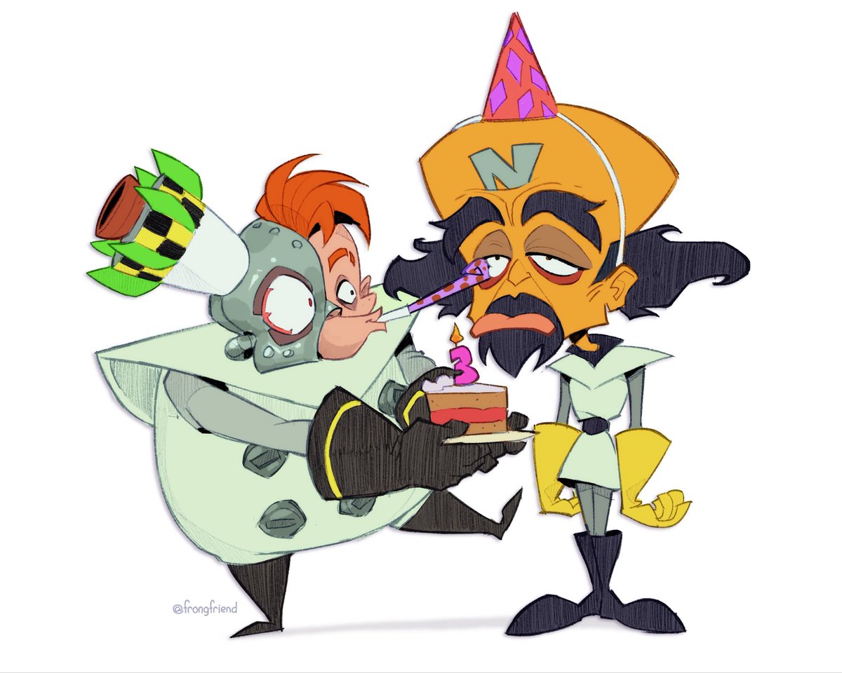 frongfriend's tweet photo. It’s their 30th anniversary too #crashbandicoot https://t.co/YJjAMKJ5ic