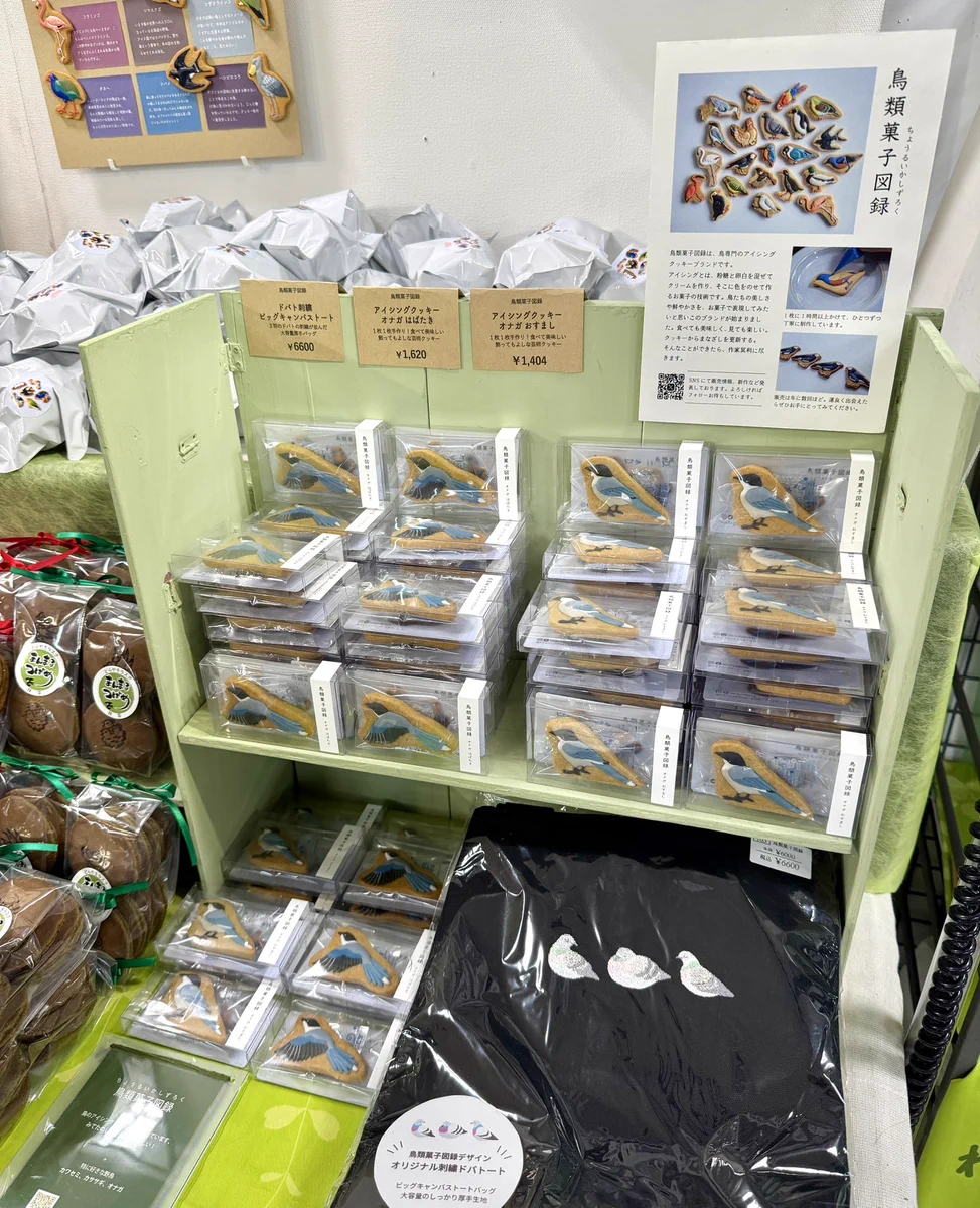 WS　結界の主小鳥+森の結界　各4枚セット 鳥類菓子図録 / Bird cookie artist on X: 