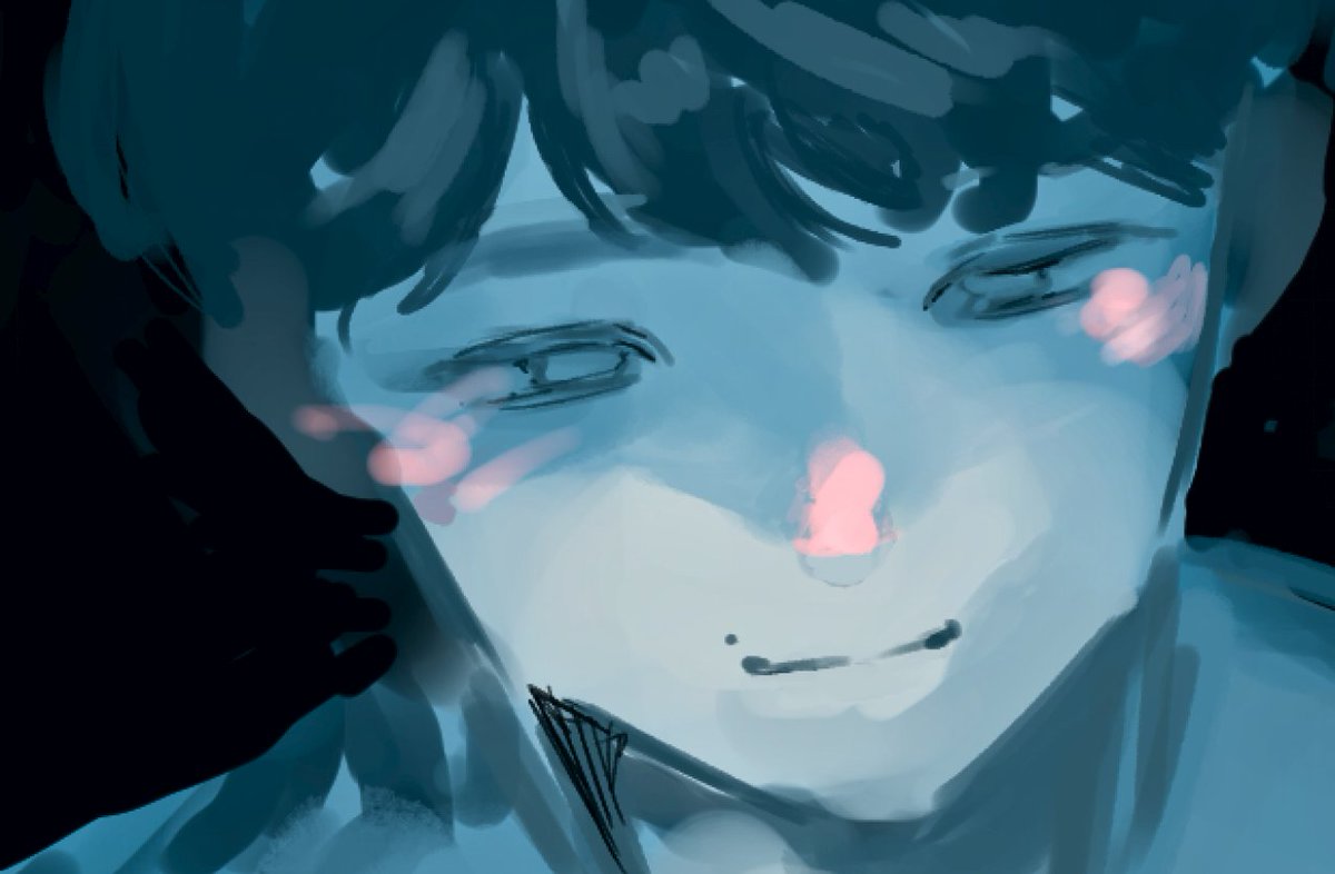 Mmmmmoret's tweet photo. 爽太描こ～と思って捏ねてたものがあったけど、告白の純愛色が強くなってきたからボツになるかもなので供養 https://t.co/Y8pJGwoc74