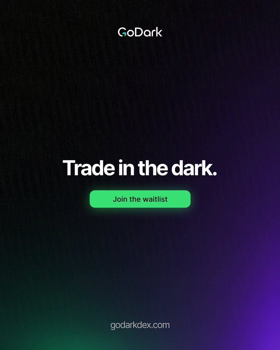 GoDark's tweet photo. A look inside dark pool execution.

Trade in the dark.

Join the waitlist: https://t.co/FVi6bGTm8T
GoDark https://t.co/h23DrTZwc7