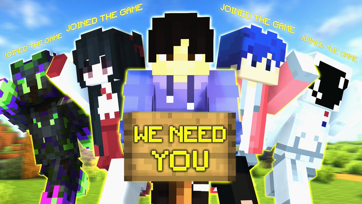 curszd's tweet photo. Minecraft new SMP Thumbnail https://t.co/6rU2Pn9f59