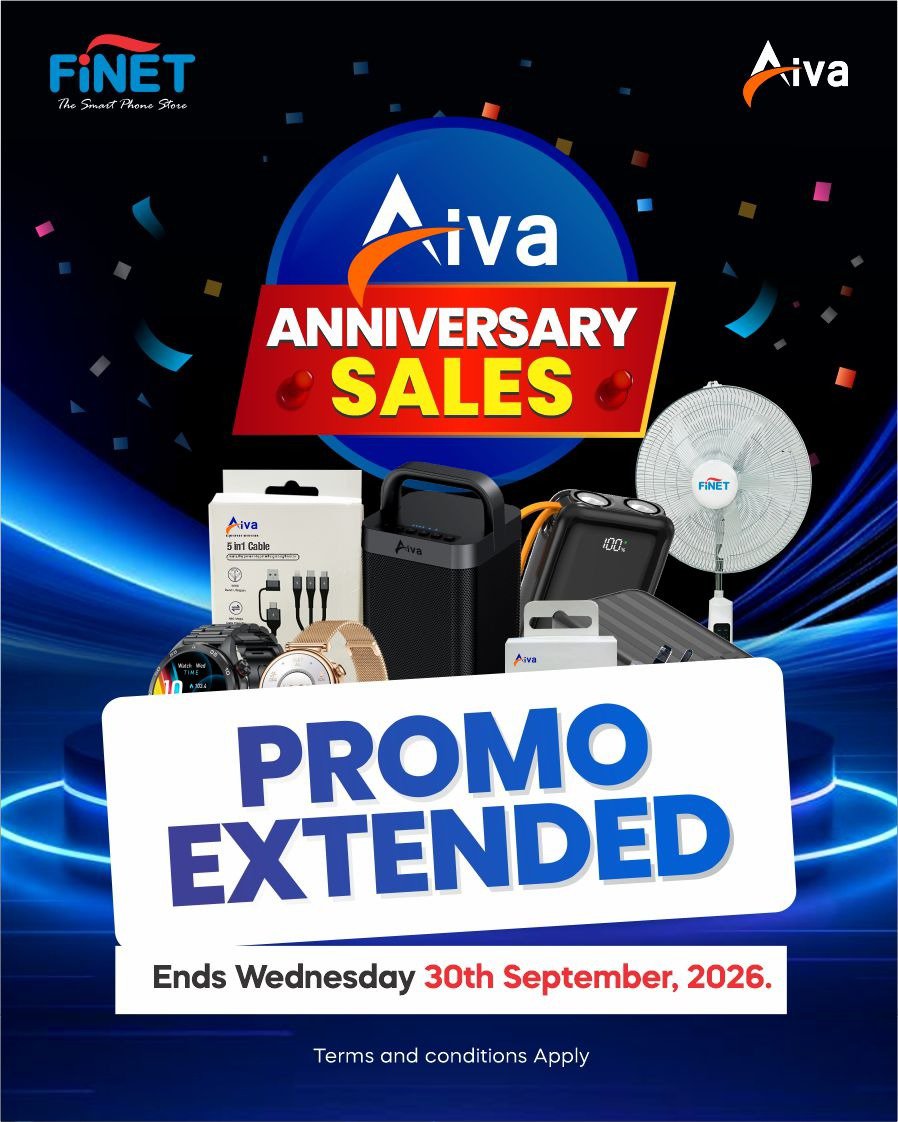 FinetMobile's tweet photo. π THE AIVA ANNIVERSARY SALES PROMO HAS BEEN EXTENDED!
We listened! β€οΈ Many of you asked for more time, so weβve extended the promo just for you!
π
New end date: 30th September 2026
π https://t.co/28NF7jz1Sb
π² 0916 641 2554 | 0916 000 1762
#AivaAnniversarySales ed #FINET https://t.co/fCJwoj1XQG