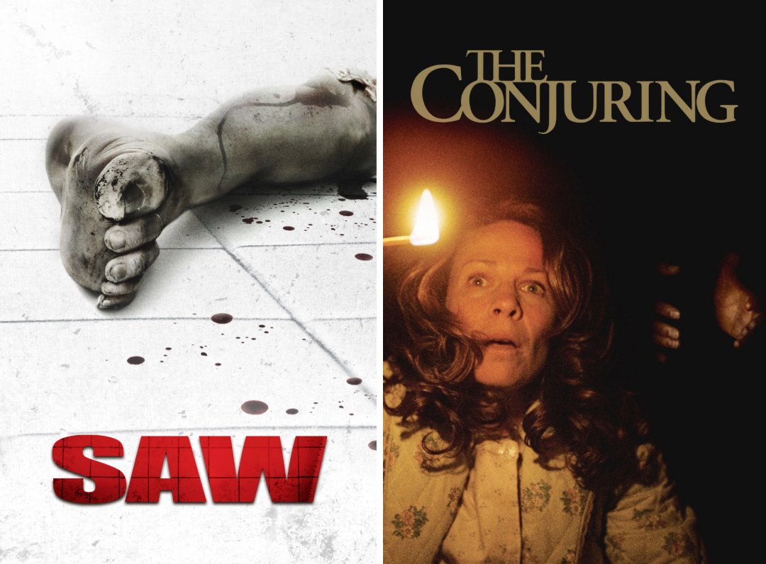 HorrorCarnival's tweet photo. James Wan Ultimate Showdown: Saw vs. The Conjuring: Choose the winner. https://t.co/hwXhKjpxiQ