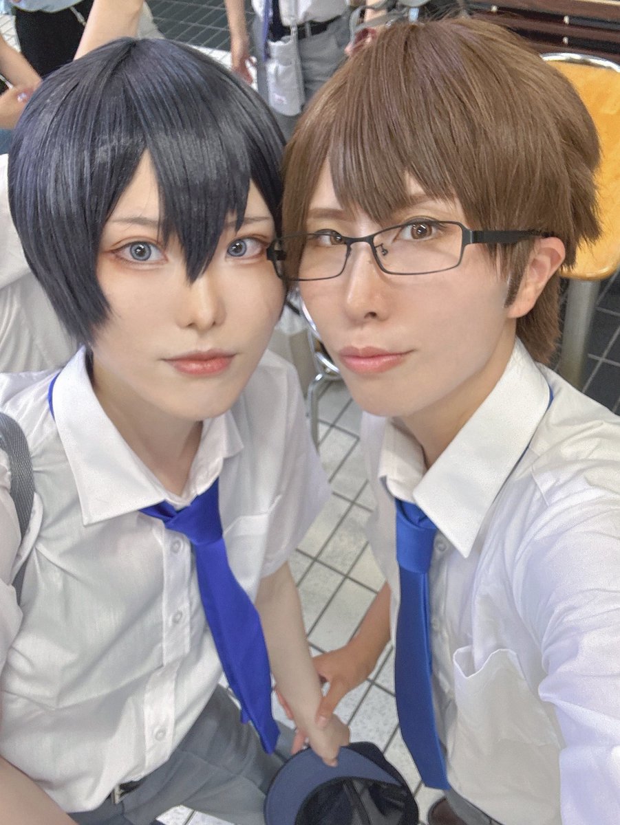Kooo504's tweet photo. ひゅが御さんとのﾄﾞｶﾒﾛ2ｼｮ♢A併せから3ヶ月間温めていました https://t.co/2yDrAms2EA