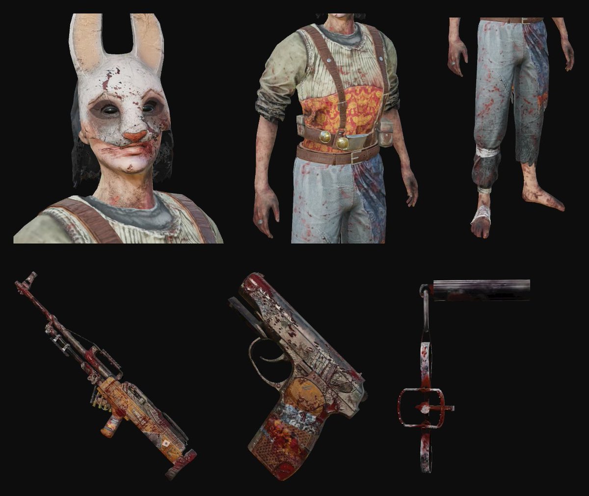 catalyst_404's tweet photo. Finka and Kapkan sets for a potential Dead by Daylight collab https://t.co/4a45mbhw76