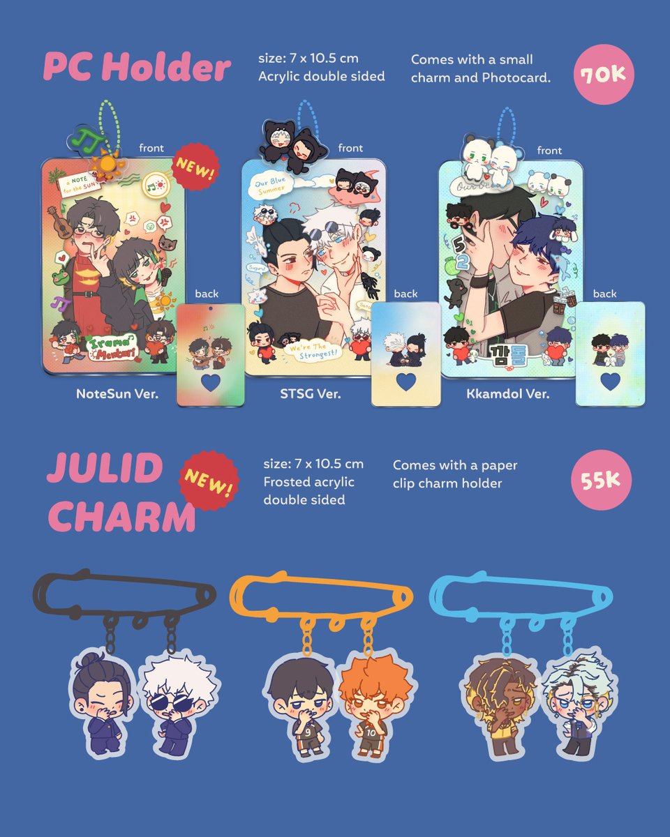 gojodreee's tweet photo. [💙+🔄Appreciated!]
Here is my OTS Catalog for #Cocoma5 ^^ (1/4)

📍Booth B45-46
📅Day 2 ONLY (13 Sept)
💌PLAVE, JJK, Haikyuu, PDVV

New special merch and freebies for Yejun's Birthday! 🎉🎉🎉 #Cocoma https://t.co/cicETD1jn5