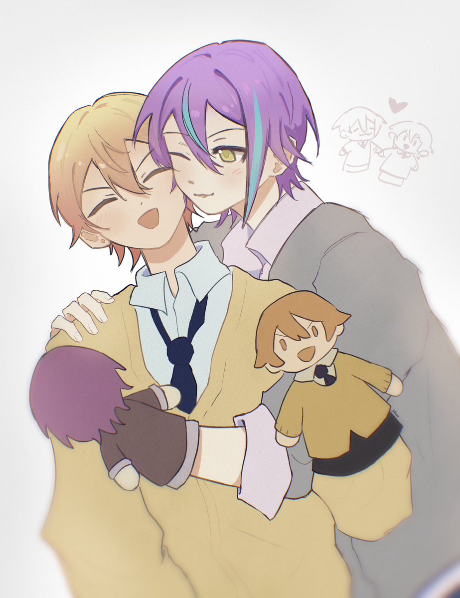 jul1zzz's tweet photo. 🎈🌟 puppets

 #prsk_FA #類司 https://t.co/yavPc9a5do