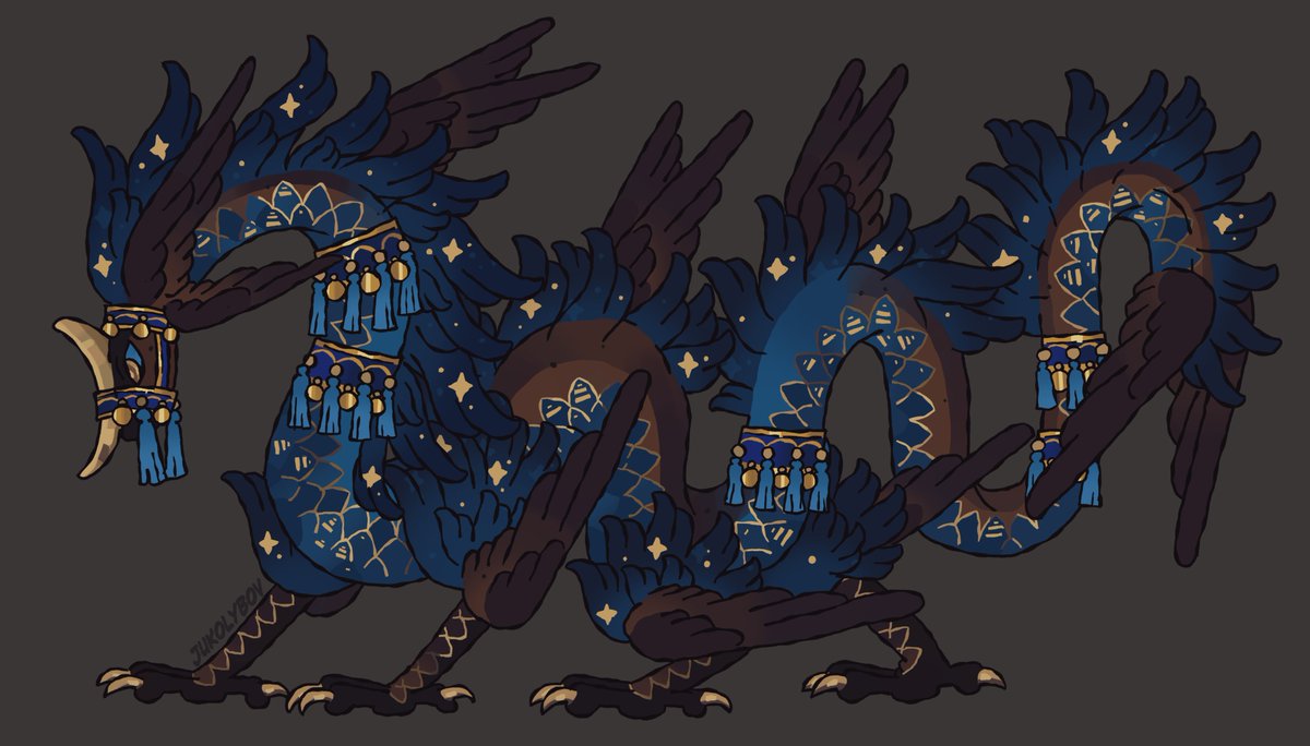 jukolybov's tweet photo. 🌙 Stellar Dragon 🌙

Open! Info Below! https://t.co/dGhk15sZrb
