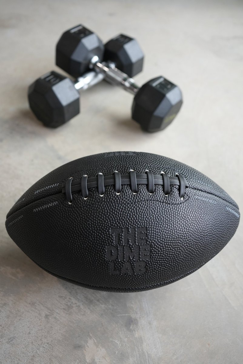 ItsMattBlakely's tweet photo. In April we shipped a product we weren't sure anyone wanted.

The Weighted Football is ~75% heavier than a normal ball. Nothing like it, so we ordered a small run to test.

Sold out fast. Relaunching today, three sizes.

Love experimenting and letting the market decide. https://t.co/2VYlKY5XVR