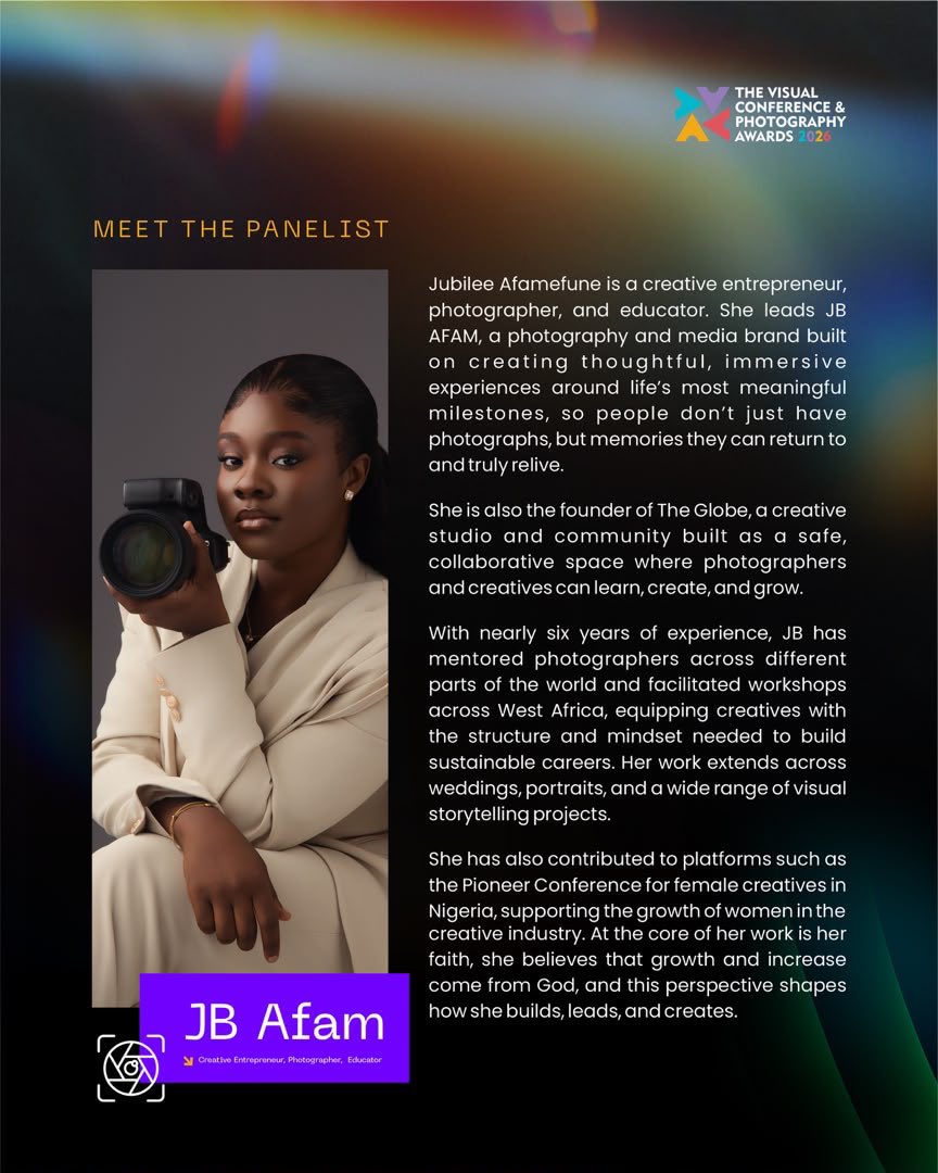InwangJr's tweet photo. introducing Jubilee Afamefune (JB AFAM), a panelist at TVC 2026.
I don’t think you’ll wanna miss this event.
Date: October 8–9, 2026
Venue: The Glass House, Tropicana Mall, Uyo, Akwa Ibom State
Secure your pass today: https://t.co/MggKRFzrVZ
#TVC2026 #TheVisualConference2026 https://t.co/thnuWDiJYh