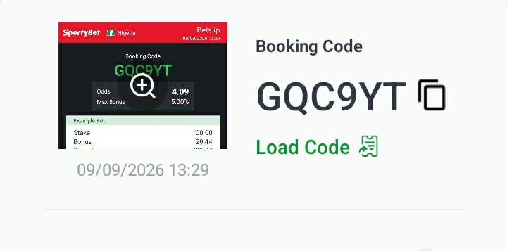 MagdaleneUman's tweet photo. Sportybet-Where strategy meets opportunity. Play smart, win smart."

4 Potential Odds👇
WinningCode👉GQC9YT

Responsible Gambling🔞 https://t.co/3dOW5Ij4SX