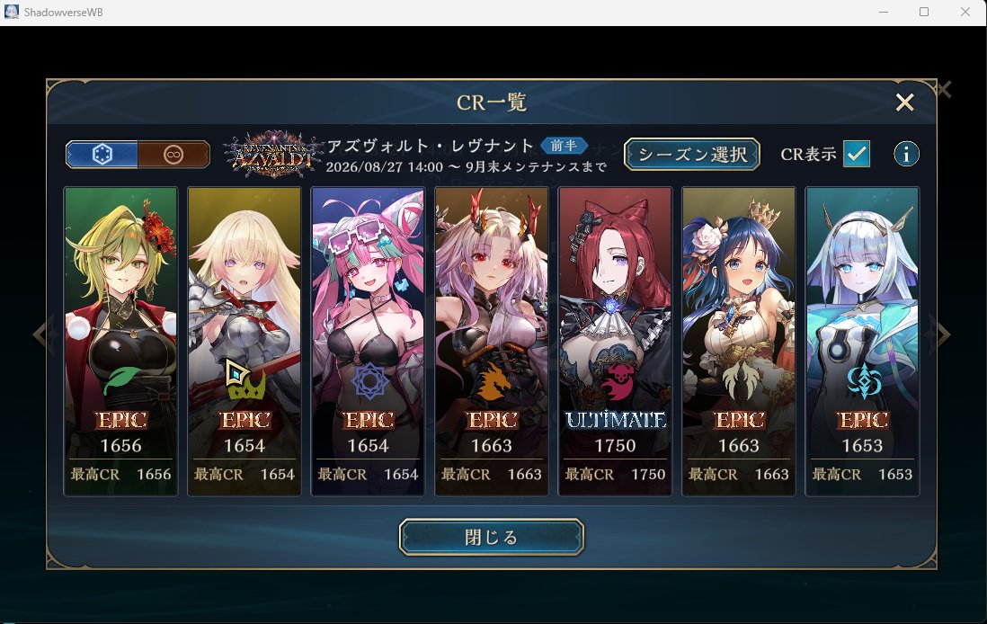 YuddoAleph_sv's tweet photo. どのクラスもおもろくていいね https://t.co/n5DrePmUeM