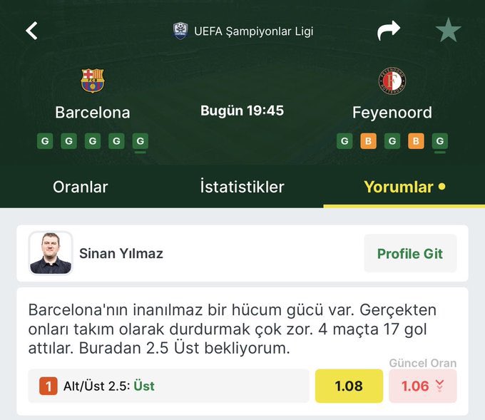 Kuponyorumcusu's tweet photo. Çok kasamasaydın be kral 🤣 https://t.co/tAGdHgZOau