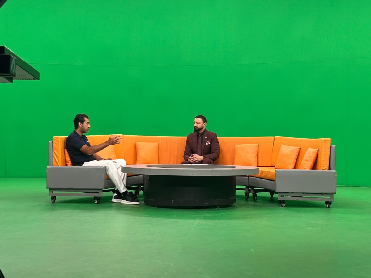worldtennispk's tweet photo. On PTV World’s World This Morning, Aisam-ul-Haq Qureshi spoke about Rally 4 Her, bringing together women, tennis, cancer awareness &amp; community.

Launching tomorrow, R4H rallies for breast cancer awareness this Pinktober.

It’s a rally for her. 💗🎾

#Rally4Her #R4H #Pinktober https://t.co/5p4TzKvX5h
