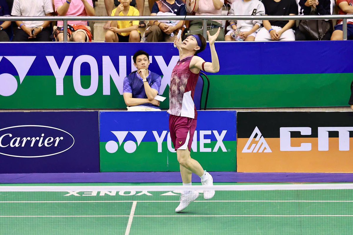 craigansibin's tweet photo. Lee Zii Jia @ #VietnamOpen2026 

📷 Dinh Gia Luong / THÍCH Cầu Lông https://t.co/Ys730BPKVQ