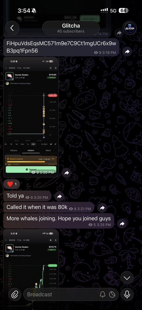 Glitcha_sol's tweet photo. $BODEN called at 80K mcap on my TG 🔥
Ripped to 300K+. That's a 3.75x for the ones who actually listened.
Fading my calls is a skill issue.
Next gem drops soon 👇
https://t.co/dCik2YmTur
#Solana #SolanaMemecoins #Crypto #Memecoins #100x #SOL #CryptoTwitter #Degen https://t.co/o9rZwMTq6F